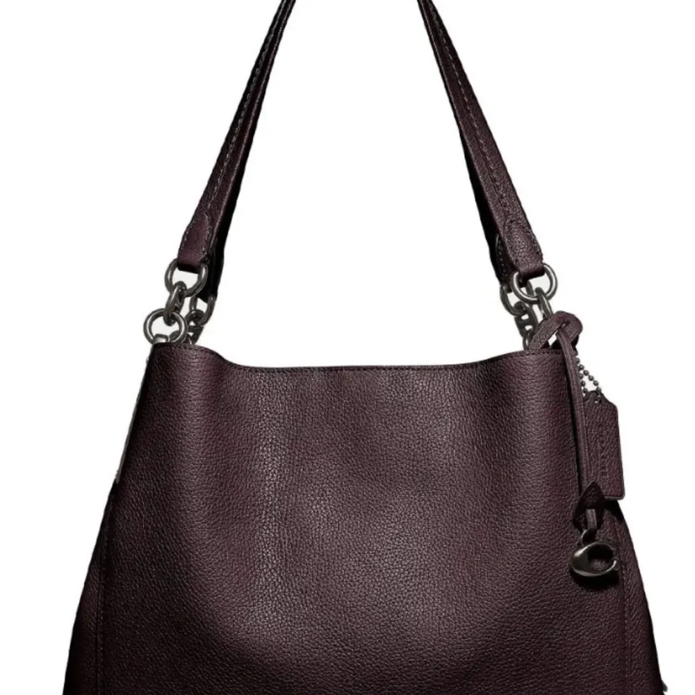 Coach Dalton 31 Leather Shoulder Bag, Oxblood - Picture 8 of 10